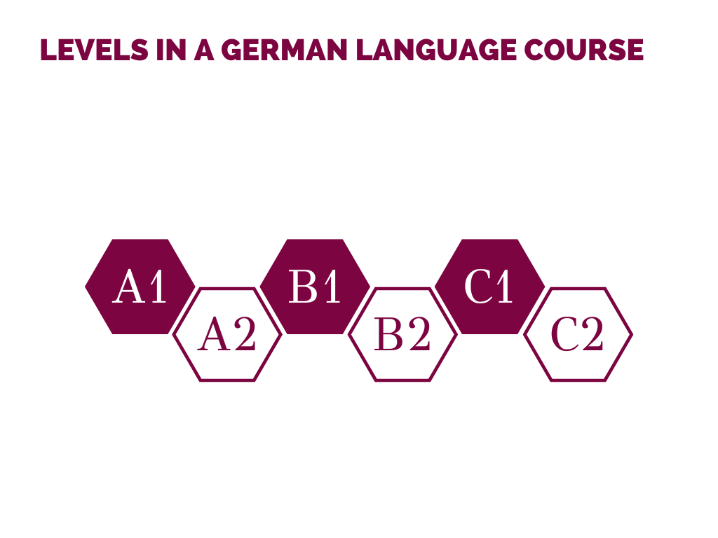 levels in german language course