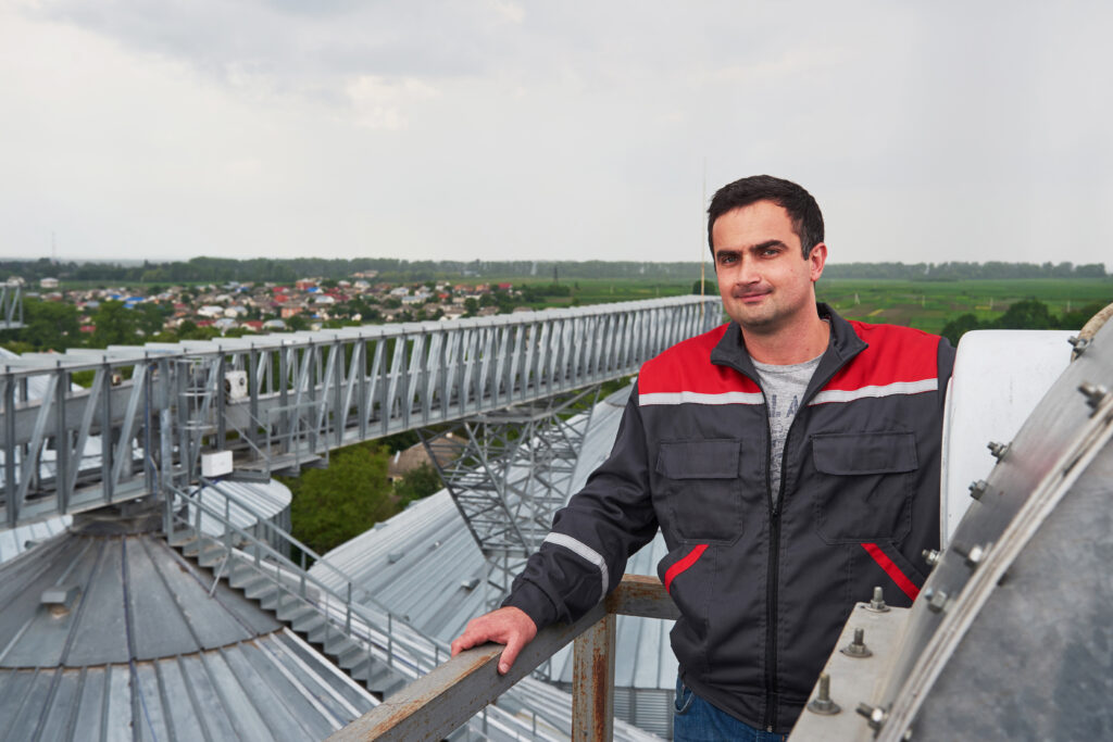 Safety measures in Dachdecker training