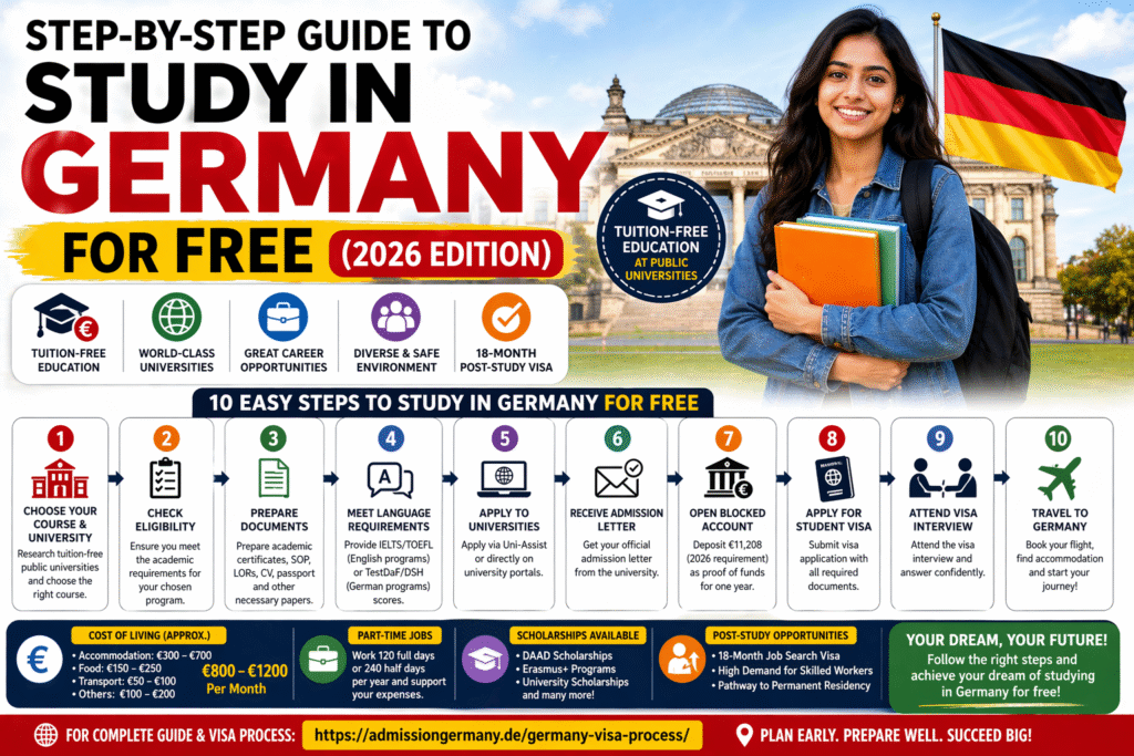 Study in Germany for Free